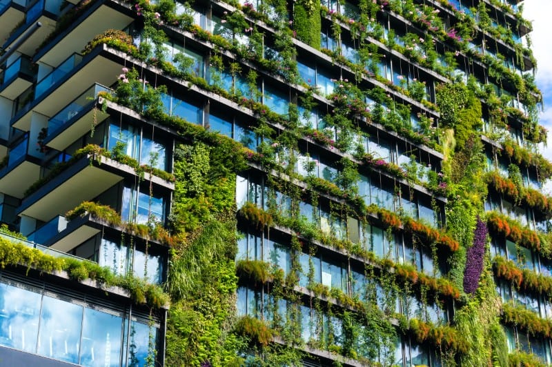 green building bâtiment vert