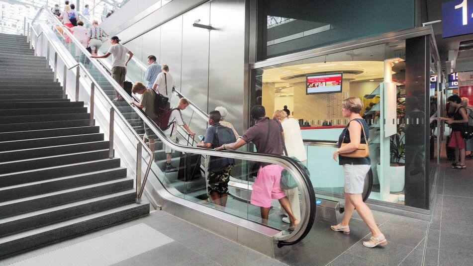 escalator modernisé